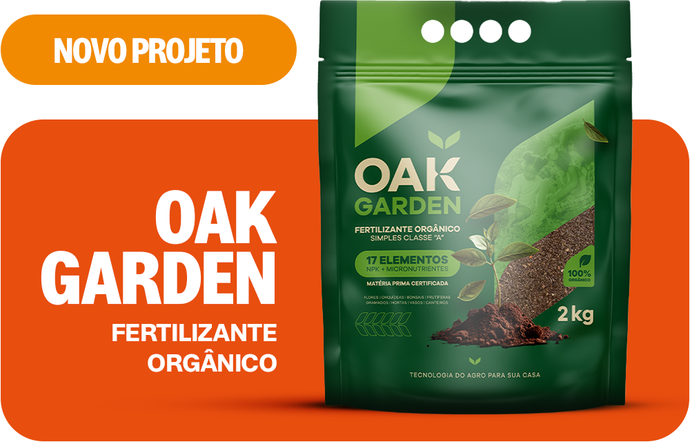 OAK Garden. Fertilizante Orgânico.